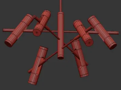 Rainer Chandelier 3D model