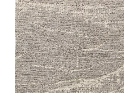 STRATI HAND-KNOTTED WOOL RUG B 3D model