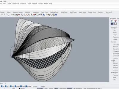 Parametric Shopping complex Architecture 3D model