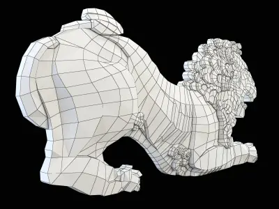 Lion CNC 3D print model