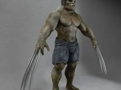 Loggner Not Rigged 3D model