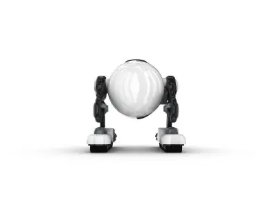 Funny Robot Character 3D model