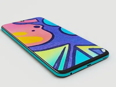 Samsung Galaxy F41 3D model