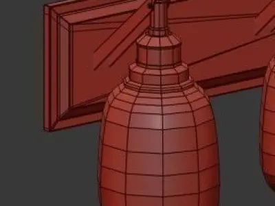 Untitled set of lamps 3D model