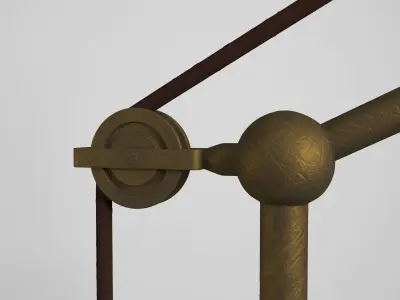 Vintage Floor Lamp 3D model