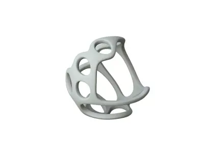 SciFi Cube Object No 29498 Low Poly Shape Texture