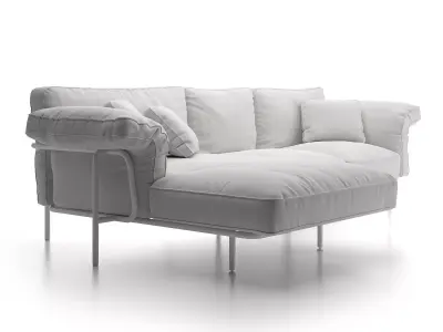 DS 610 Corner Sofa 3D model