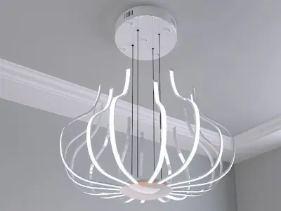 Postmodern pendant lighting 3D model
