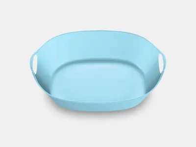 TORKIS laundry basket flexible Low-poly 3D model