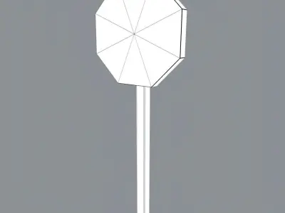 Stop Sign 3D model