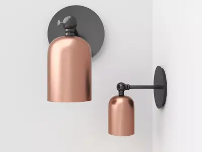 Qwrernah Wall Light 3D model