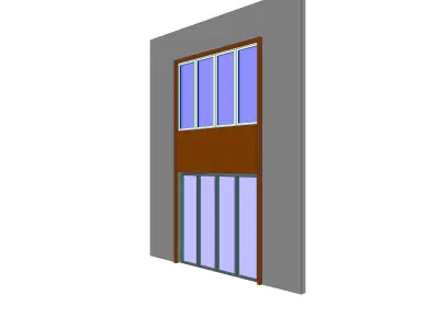 Door and window 3D model buy