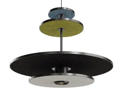 Slice Pendant Lamp by Zero 3D model