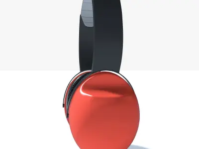 construction headphones v2 3D model