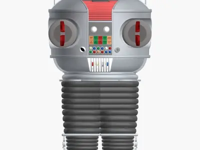 B9 Robot from Lost in Space 3D model
