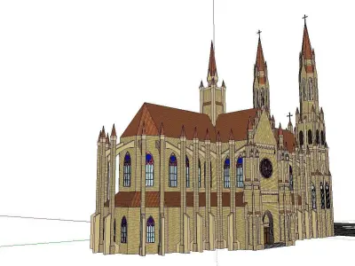 Architecture-Religion-God-Culture-Temple -0229 3D model