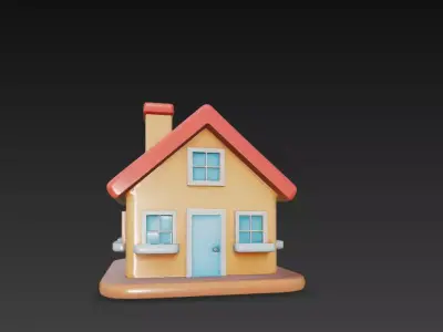 Mini House v1 3D print model