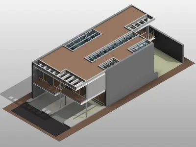 MAYAHUEL 01 by DOCE INGENIEROS ARQUITECTOS - AUTODESK REVIT 3D model