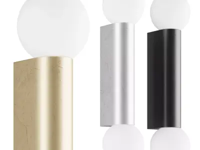 ORTONA TWIN Wall Light 3D model