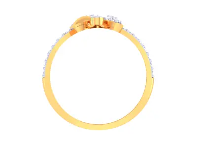 Women Ring MTL 3dm STL OBJ FBX Details 3D print model 8