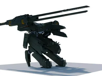 Metal Gear Rex 3D model