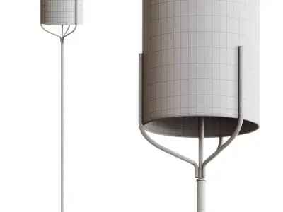 Floor lamp Moderli V11859-1F Inari 3D model
