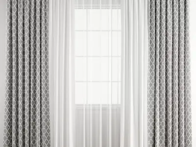 Curtain 355 3D model