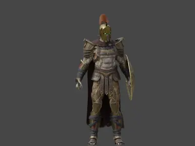 Armored Warrior Gladios 3D model