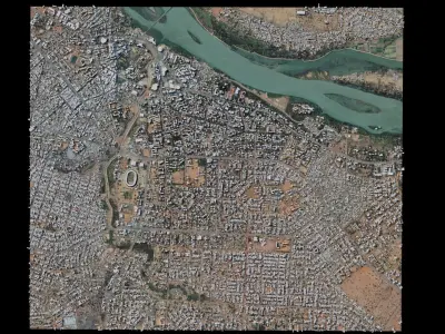 Niamey - Niger 3D model