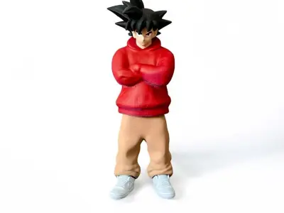 Goku urban vibes 3D print model