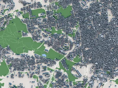 Catania City Italy 3D model