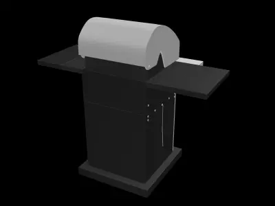 GAS GRILL 3D model