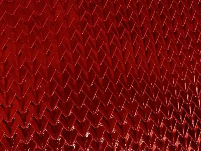 Reddish Shiny Metal Pattern PBR Seamless Texture