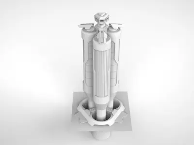 Sci Fi Modular Environment 6 3D model