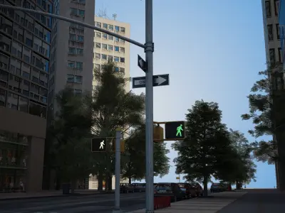 City District H1-H7 3D model