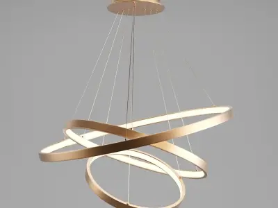 BAYCHEER Modern LED Low-poly 3D model