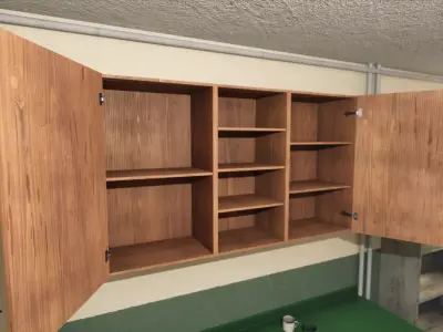 Wall Cabinet Low-poly 3D model order