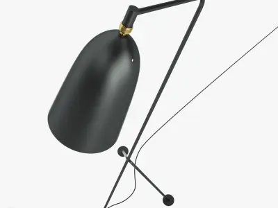 Gubi Grasshopper Floor Lamp 3D model