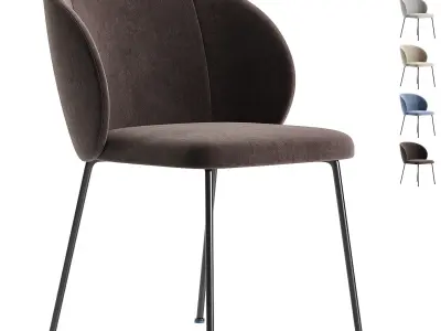 Minna chair by Kavehome 3D model