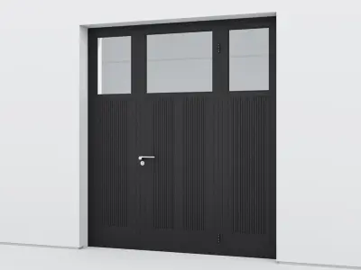Aluminium door 119 3D model