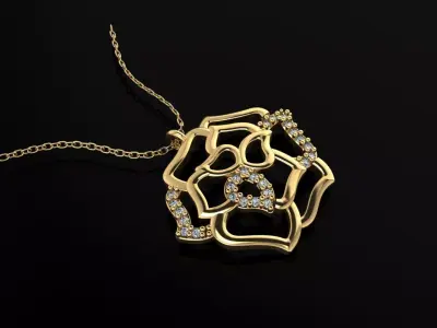 Pendant P085 3D Print Model 3D print model