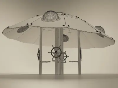 Playground equipment 3D model