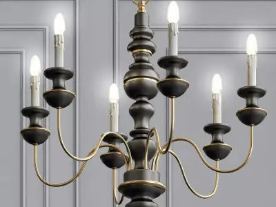 Chelsea House Lighting Stockholm Chandelier 3D model