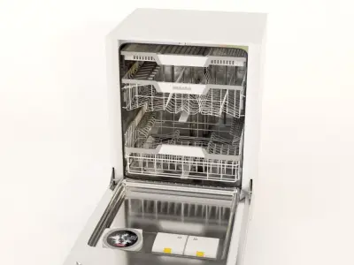 Miele AutoDos G7566 Smart Dishwasher 3D model