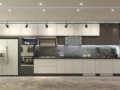 Modern kitchen 3D model