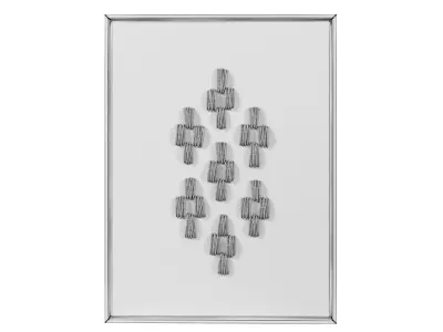 Boho Wall Art 1 3D model