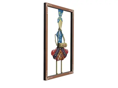 Wall Decorative Low-poly 3D model