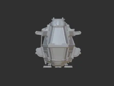 Star Wars - Andor - Ferrix Shuttle Ferry 3D print model