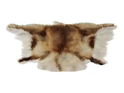 Furry Reindeer Skin 3D model