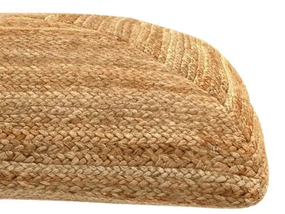 VG Tex Jute Floor Cushoin 3D model